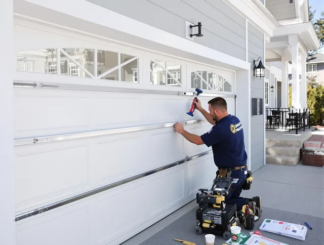 Professional garage door installation by Stallings Garage Door Repair in Stallings