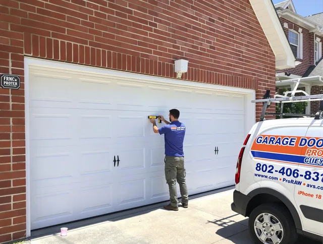 Local garage door repair service by Stallings Garage Door Repair in Stallings